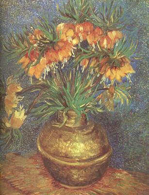 Vincent Van Gogh Fritillaries in a Copper Vase (nn04) Spain oil painting art